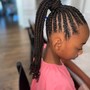 Kid's Box braids/ knotless braids(natural hair only)