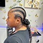 Kid's cornrows style