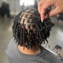 ROOTS NOT VISIBLE/LOCS NEED REPARTING