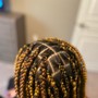 Small Knotless Braids