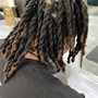 Dreadlocks Retwist (barrel style)