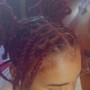 Adult Locs Retwist & Two Strands Twist