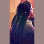 Medium Box Braids