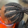 Kid's Braided ponytail