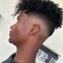 Men's crispy cream cut