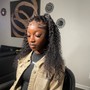 Closure wig install