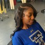 Tape ins w/ straight natural black hair included 16” or 18”