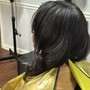 Hot Oil Scalp Treatment w/ Silk Press