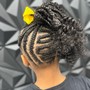 Kid's Braided Ponytail