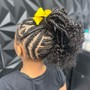 Kid's Braided Ponytail