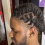 Locs styled