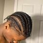 Men’s braid styles (Cornrow)