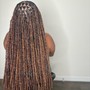 9-12 braids (straight back