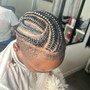 9-12 stitch braids (freestyle)