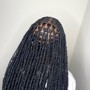 6–8 braids (straight back)