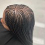 Medium Knotless Braids