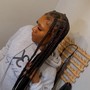 2 bohemian braids