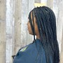 Box Braids midback length smedium