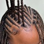 Men Braids (half head)