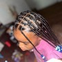 Kid's (Medium) (Knotless Braids)