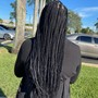 Small Knotless Braids