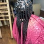 Small Knotless Box Braids