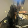 Knotless braids large