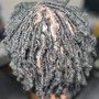 Natural two strand twist (high top)