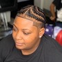 Locs/Braids onna Fade