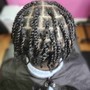 Starter Locs (Two Strands)