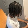 Kid's loc retwist