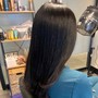 Synthetic hair Pre rinse treatment