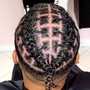 2 Feed In Braids