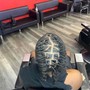 Knotless braids small