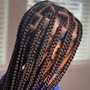 Large Knotless Braids