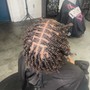 Two strand twist (mid back and longer)