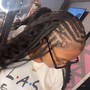 Small Knotless Braids