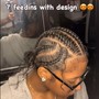 Small Knotless Braids