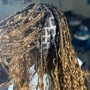 Small color Boho Knotless Braids