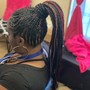 2 braids with additional braids