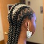 Zig Zag Part Braids