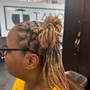 Loc retwist (no style)