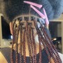 Small Knotless Braids