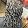 Boho faux Locs