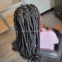 Kid Knotless Braids (Large & Medium)