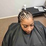 Fulani Braids mid back length