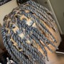 Medium Box Braids