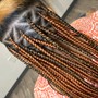 Knotless braids