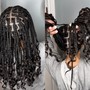 Natural Hair Individual Braids