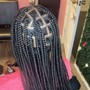 Knotless braids ( Medium )